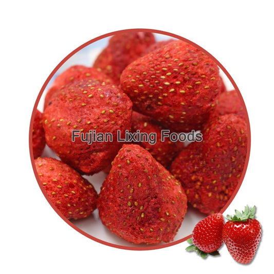 Premium Freeze-Dried Strawberries Supplier | Fujian Lixing Foods Co.,LTD