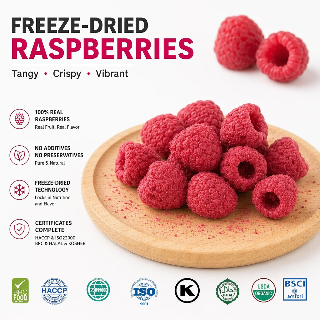 Wholesale Freeze Dried Raspberry